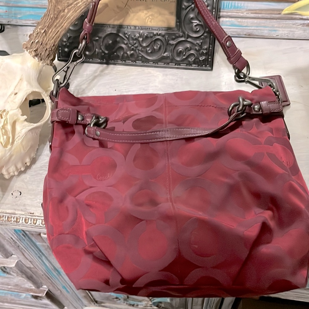 Coach Brooke Sateen Hobo 2-way